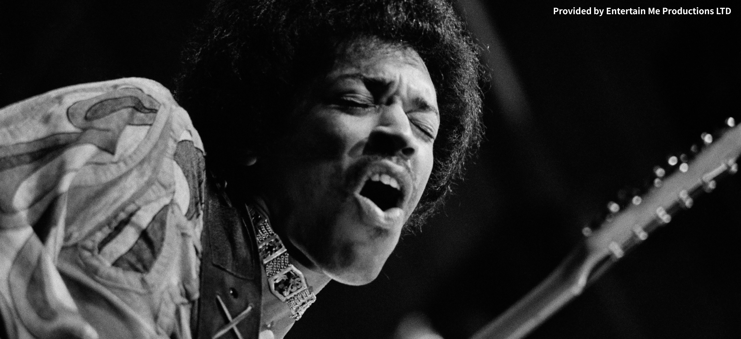 27歳の若さでこの世を去った伝説の天才ギタリスト、
ジミ・ヘンドリックス命日に合わせて、3番組を一挙放送
9/18(金)後9:00～11:30他